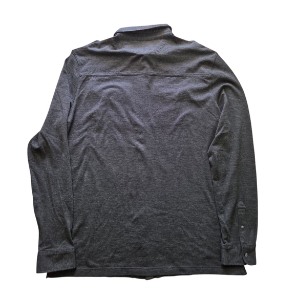 Banana Republic Mens Luxury Touch Soft Heavy Cotton Sz Tall XXL Button Down Tee - Picture 2 of 7